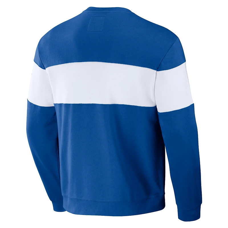Collection Darius Rucker pour hommes par Fanatics Royal New York Mets Sweat-shirt à rayures
