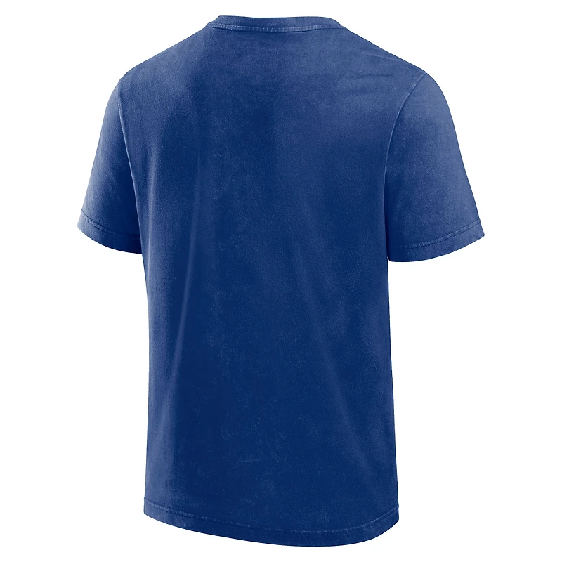 Men's Darius Rucker Collection by Fanatics Royal New York Mets Washed Henley Shirt