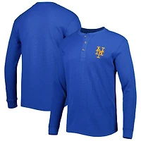 Men's Dunbrooke New York Mets Royal Maverick Long Sleeve T-Shirt