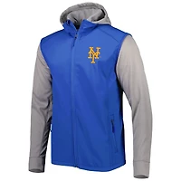 Veste Dunbrooke Royal/Heather Grey New York Mets Alpha Full-Zip pour homme