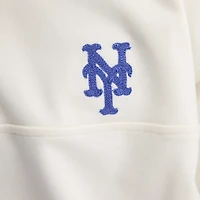 Pull à col montant et manches courtes Fanatics Bisque New York Mets Iconic pour homme