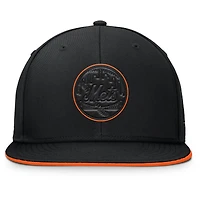 Men's Fanatics  Black New York Mets Glint Snapback Hat