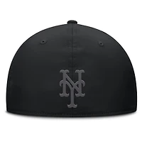 Men's Fanatics Black New York Mets Overpower Flex Hat