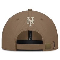 Casquette ajustable Fanatics marron New York Mets Level Up Herth pour homme