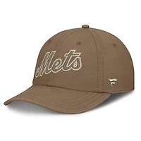 Casquette ajustable Fanatics marron New York Mets Level Up Herth pour homme