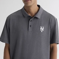 Men's Fanatics Charcoal New York Mets Clutch Polo