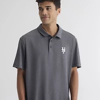 Men's Fanatics Charcoal New York Mets Clutch Polo