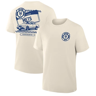 Men's Fanatics Cream New York Mets Team Culture T-Shirt