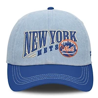 Men's Fanatics  Denim New York Mets Retire Adjustable Hat