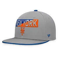 Casquette snapback Punchout grise des New York Mets pour homme