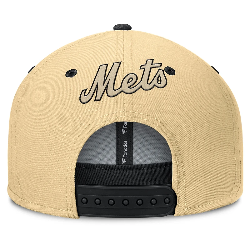 Casquette ajustable Fanatics kaki New York Mets Duel pour homme