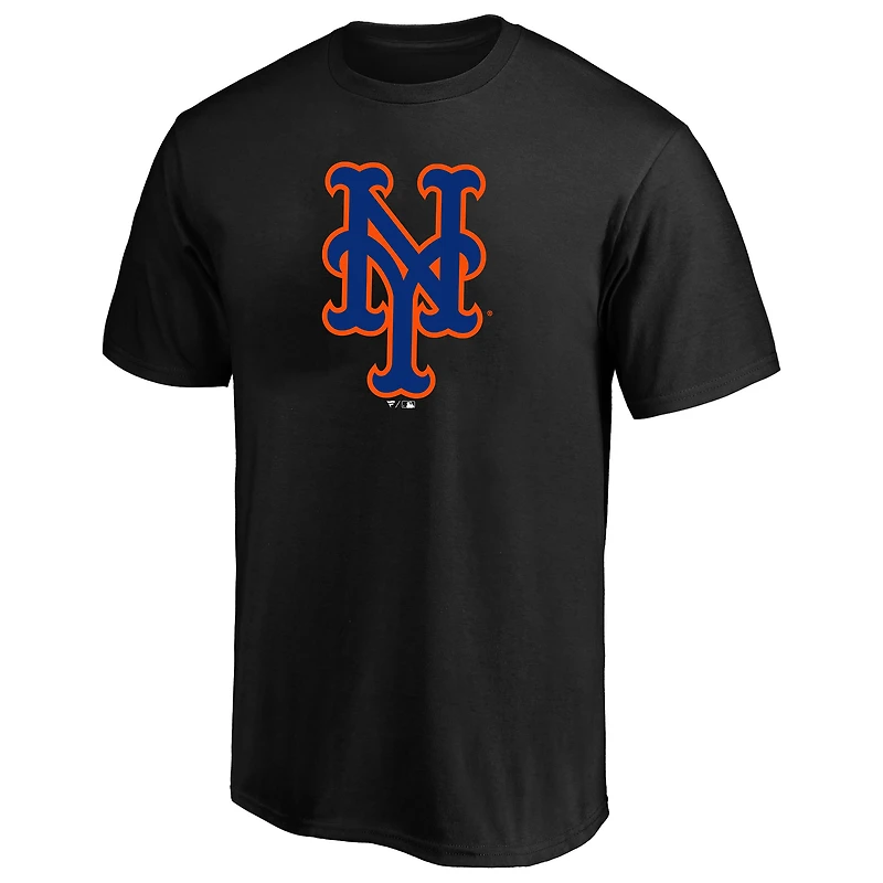 Men's Fanatics Pete Alonso Black New York Mets Big & Tall Name Number T-Shirt