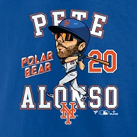 Men's Fanatics Pete Alonso Royal New York Mets Hometown Caricature T-Shirt