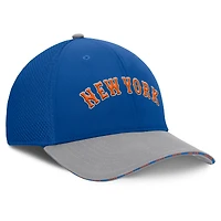Men's Fanatics Royal/Gray New York Mets Pennant Flex Hat
