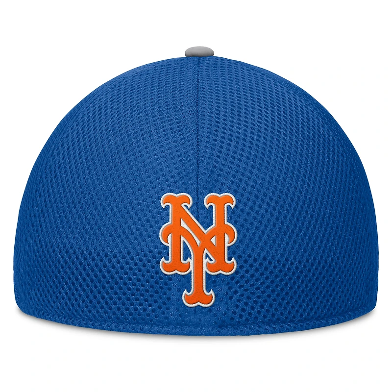 Men's Fanatics Royal/Gray New York Mets Pennant Flex Hat