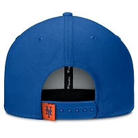 Casquette Snapback Fanatics Royal/Orange New York Mets Clubhouse Splitter pour homme