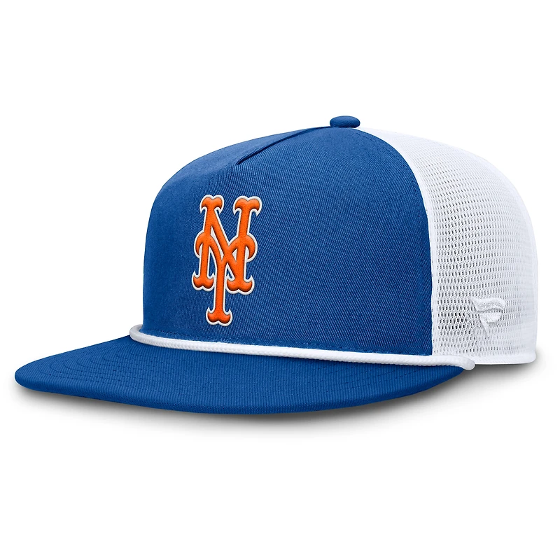 Casquette snapback Fanatics pour homme, bleu royal/blanc, New York Mets Clubhouse Change Up