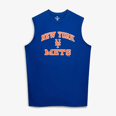 Men's Fanatics Royal New York Mets Big & Tall Heart Soul Muscle Tank Top