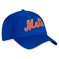 Casquette Fanatics Royal New York Mets Core Flex pour hommes