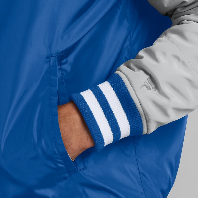 Veste à boutons-pression intégrale Elements Elite New York Mets de Fanatics Royal pour homme