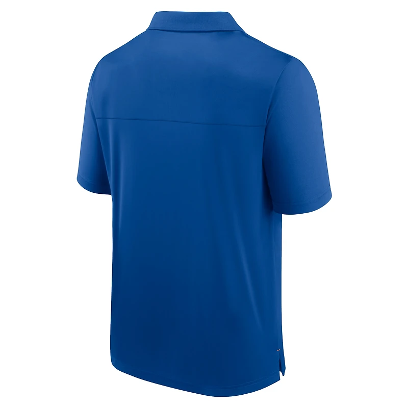 Men's Fanatics  Royal New York Mets Fitted Polo