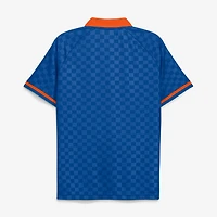 Men's Fanatics  Royal New York Mets Homerun Raglan V-Neck Polo
