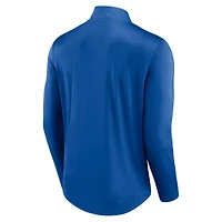 Haut à quart de zip Fanatics Royal New York Mets Quarterback pour hommes