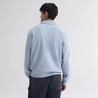 Men's Fanatics Sky Blue New York Mets Iconic Terry Quarter-Zip Sweatshirt