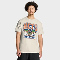 Men's Fanatics Tan New York Mets Stadium Slub T-Shirt