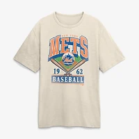 T-shirt Fanatics beige New York Mets Stadium Slub pour homme