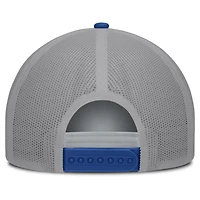 Men's Fanatics White/Royal New York Mets On Deck A-Frame Snapback Hat