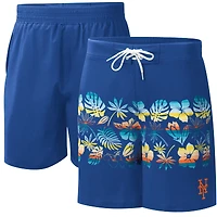 Men's G-III Sports by Carl Banks  Royal New York Mets Breeze Volley Swim Shorts