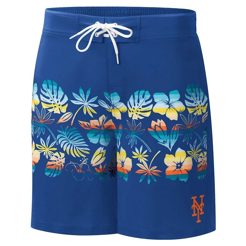 Men's G-III Sports by Carl Banks  Royal New York Mets Breeze Volley Swim Shorts