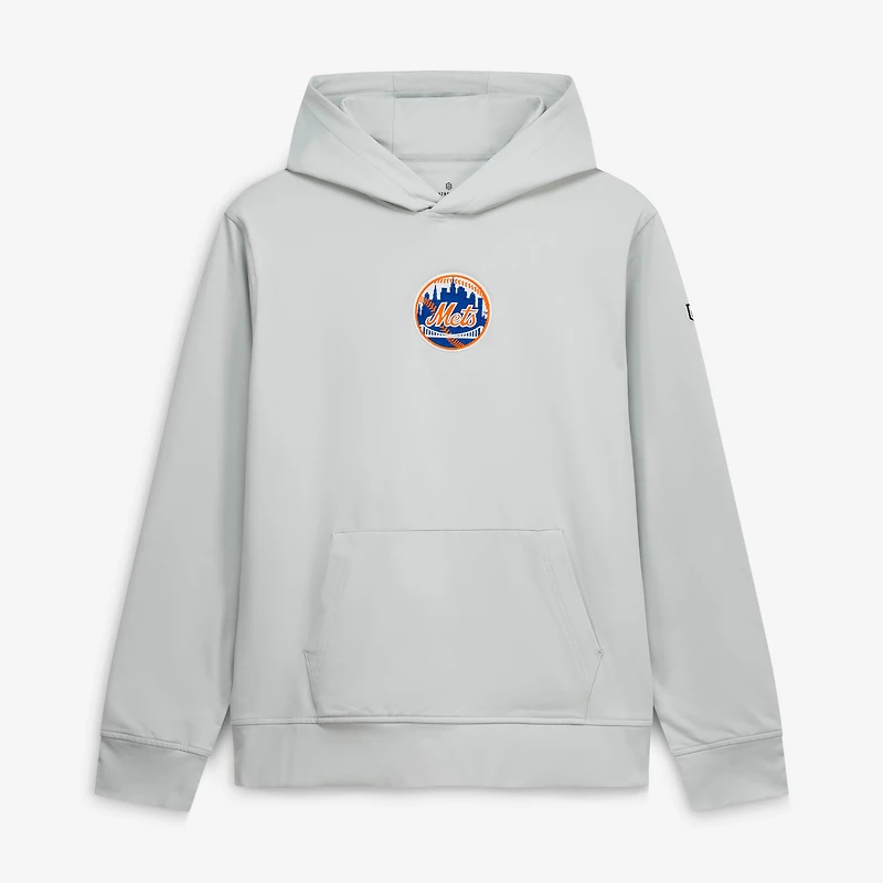 Sweat à capuche Core Tech gris New York Mets pour homme