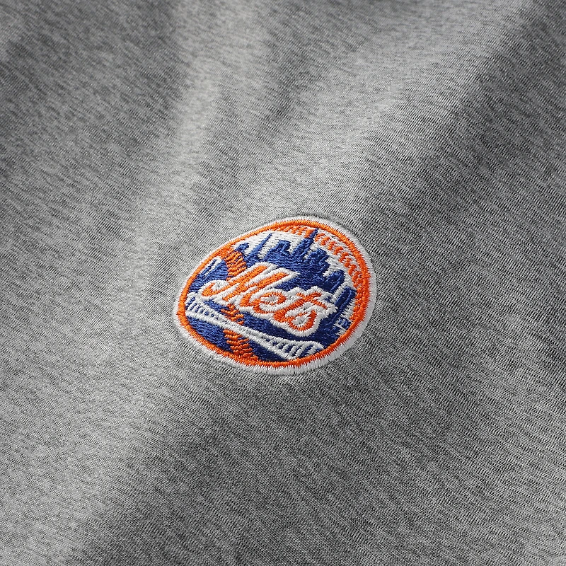 Men's Greatness Wins Heather Gray New York Mets Core Tech Lightweight Hoodie