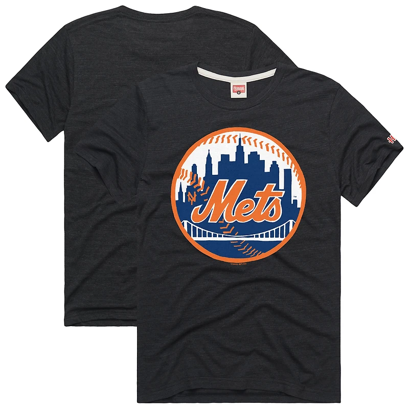 T-shirt Hyper Local Refresh pour homme, couleur charbon, hommage aux Mets de New York