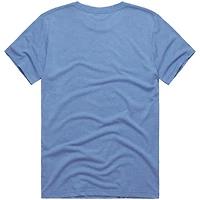 Men's Homage Francisco Lindor Light Blue New York Mets Graphic Player T-Shirt