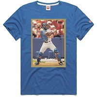 T-shirt hommage pour homme Mike Piazza Royal, joueur de baseball Topps des Mets New York 1999