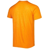 Men's Homage Orange New York Mets Hyper Local Tri-Blend T-Shirt