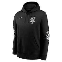 Sweat à capuche en polaire Josh Vides x Nike noir New York Mets Fanatics Fest Club pour homme