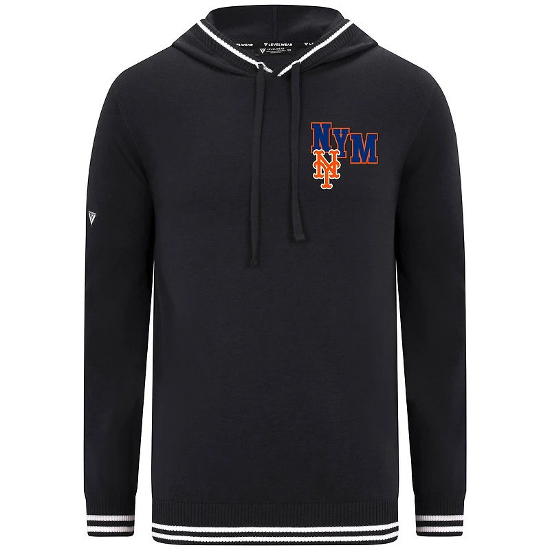 Men's Levelwear Black New York Mets Sportsman Hoodie