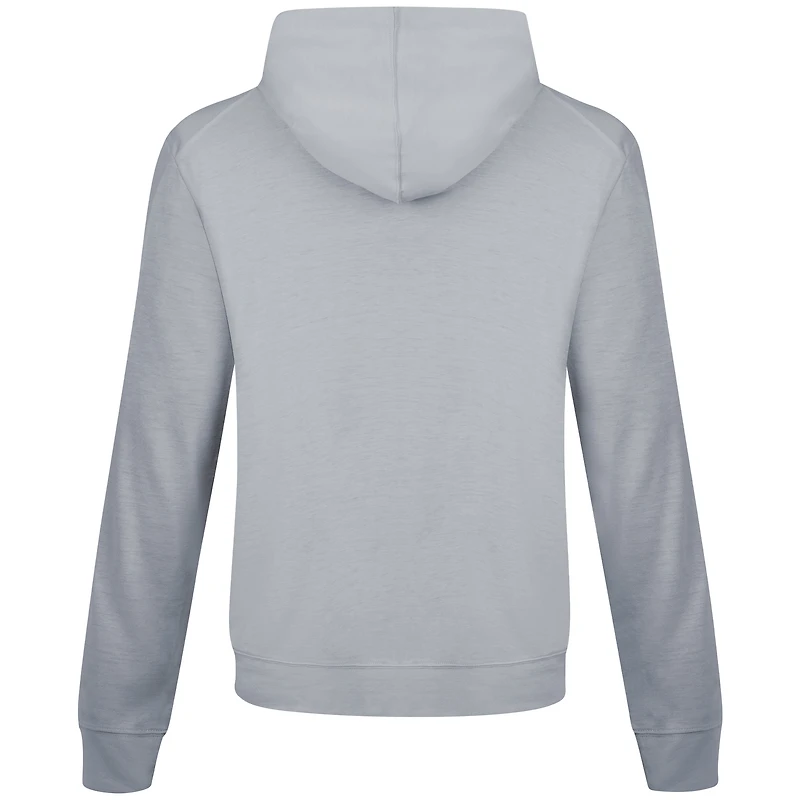 Men's Levelwear  Gray New York Mets City Connect Relay No Hitter Pullover Hoodie