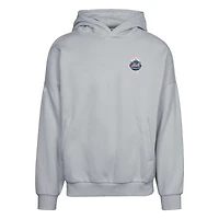 Sweat à capuche gris pour homme Levelwear New York Mets Contact Pro Card