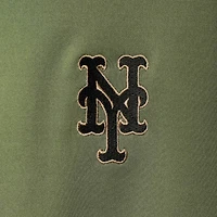 Veste pour homme Levelwear Olive New York Mets Delta Pursue Quarter-Zip