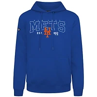 Men's Levelwear Royal New York Mets Accolade Podium Textbook Pullover Hoodie