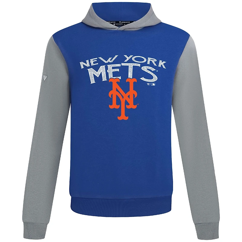 Men's Levelwear Royal New York Mets Accolade Ultimate Mission Pullover Hoodie
