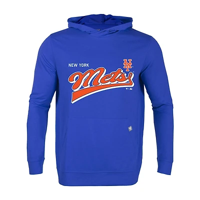 Men's Levelwear Royal New York Mets Relay Vintage Team 2.0 Pullover Hoodie