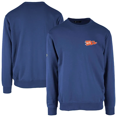 Men's Levelwear  Royal New York Mets Zane Rafters Pullover Sweatshirt