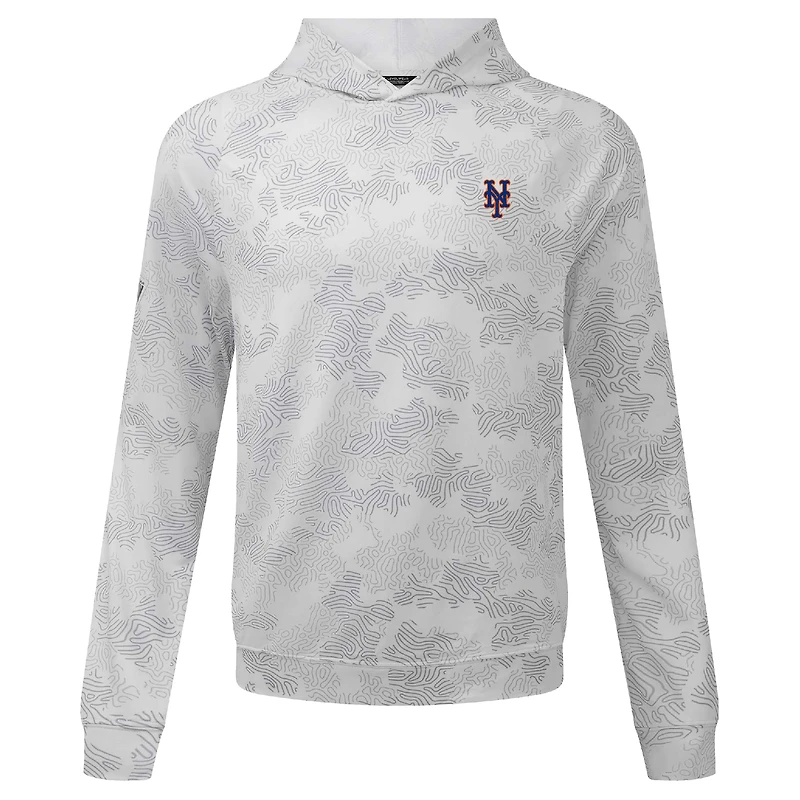 Men's Levelwear White New York Mets Blender Insignia 2.0 Hoodie