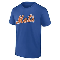 Men's Logo Athletic Royal New York Mets Wordmark T-Shirt